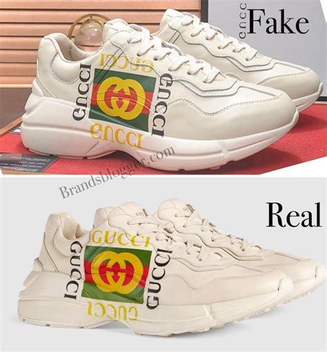 gucci rhyton replica|how to spot gucci rhyton shoes.